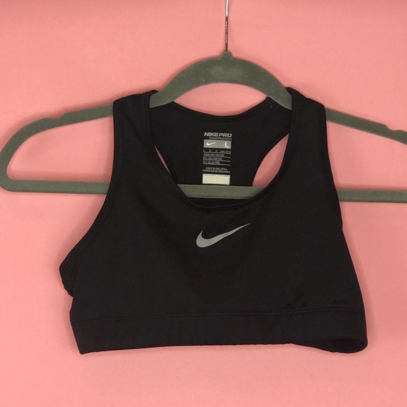 Nike Other - Girls Nike Pro Dri-Fit Sports Bra Classic Black